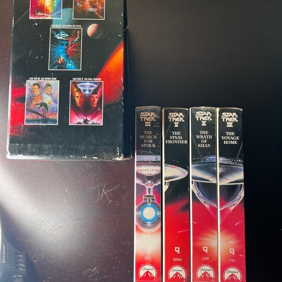 Vintage 1991 Star Trek VHS Tape Set (2, 3, 4, 5), Classic Hollywood Films anc Co - Picture 4 of 10
